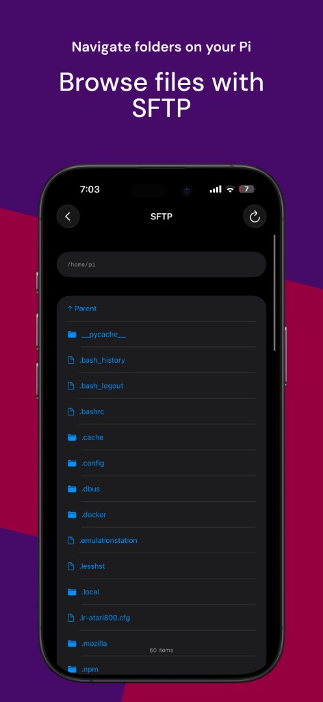 Pi SSH screenshot 3