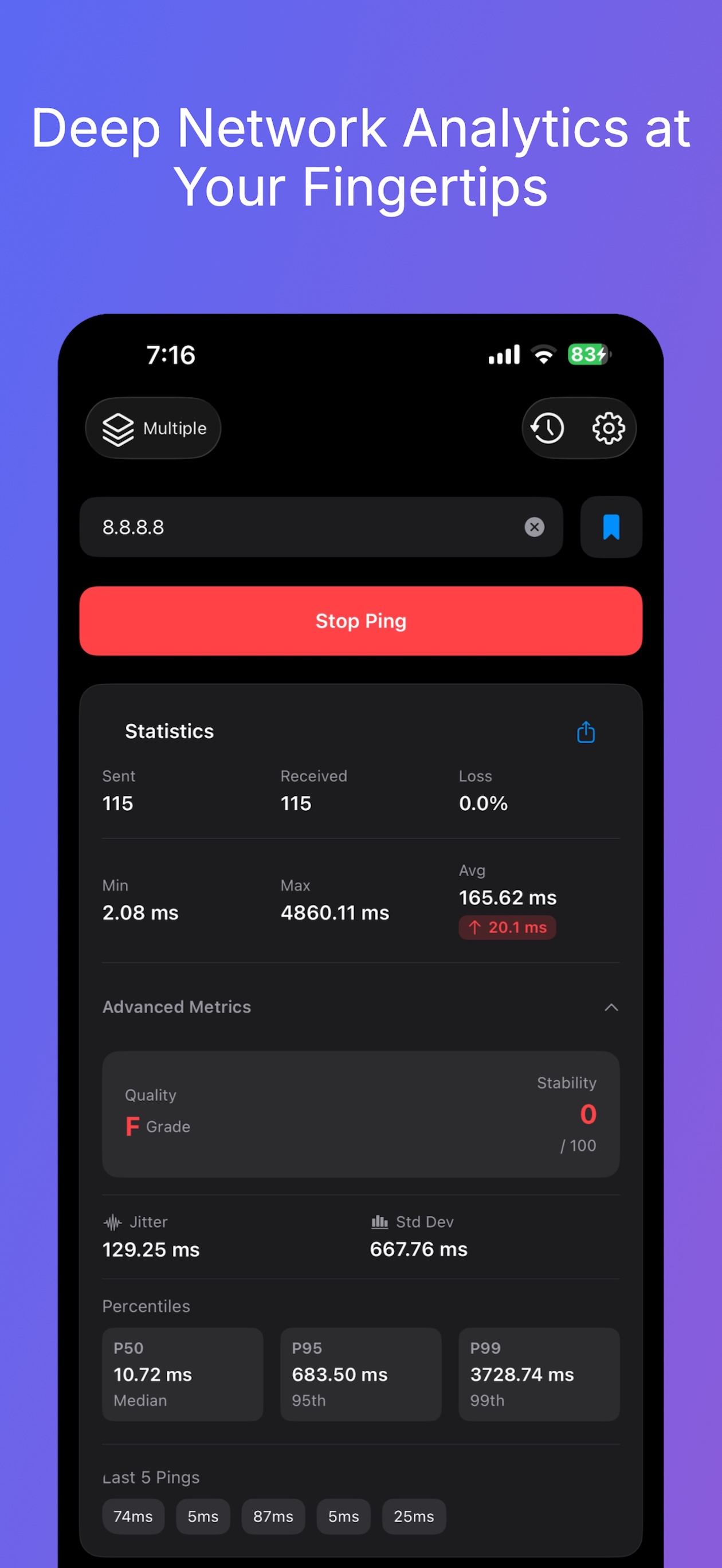 Ping Network Tools screenshot 3