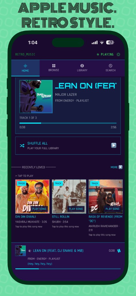 Retro Music screenshot 2