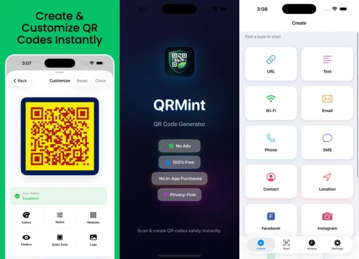 QRMint: QR Code Generator
