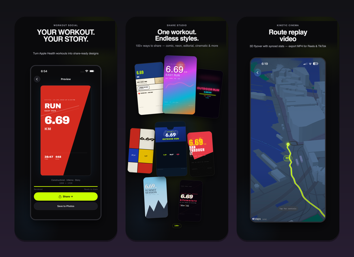 Workout Social: Share Studio